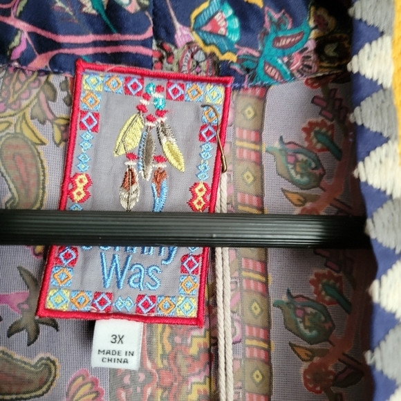 Johnny Was Omo Burnout Kimono size 3X NWT - Picture 2 of 5